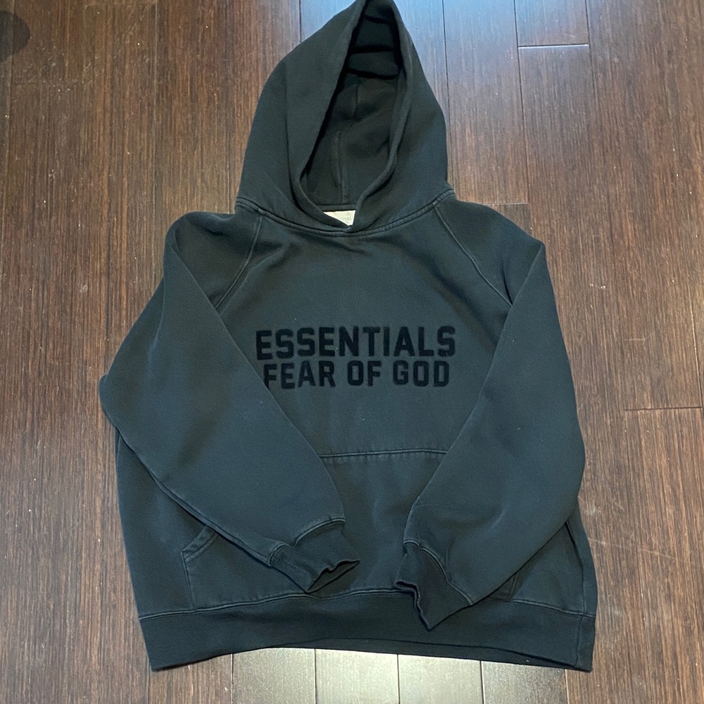 Essentials Black Hoodie